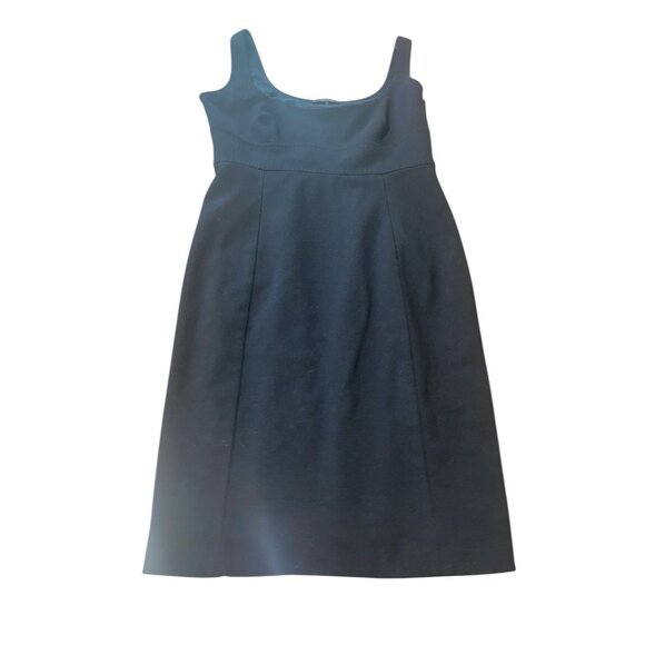 ELIE TAHARI Women's Size Medium Little Black Dress with Stitching Details - Picture 5 of 11